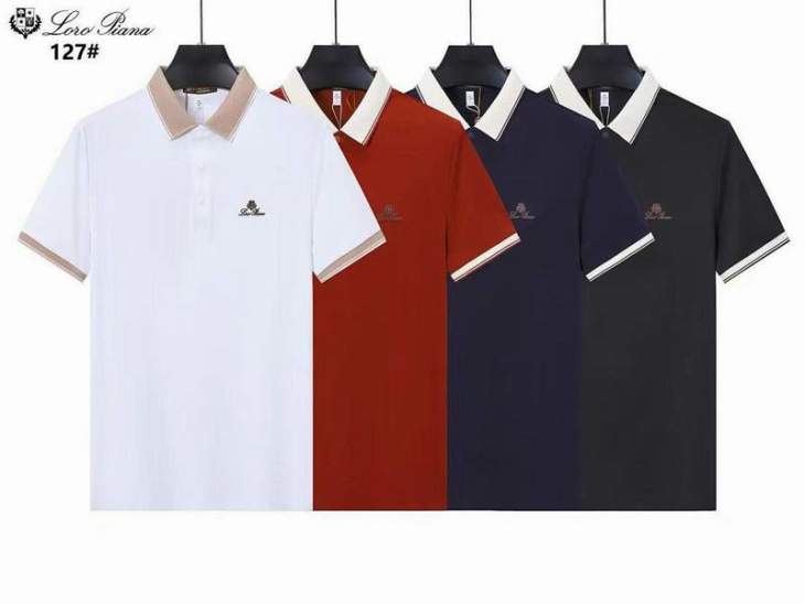 Picture of Loro Piana Polo Shirts Short _SKULoroPianaM-3XL8qx12726817